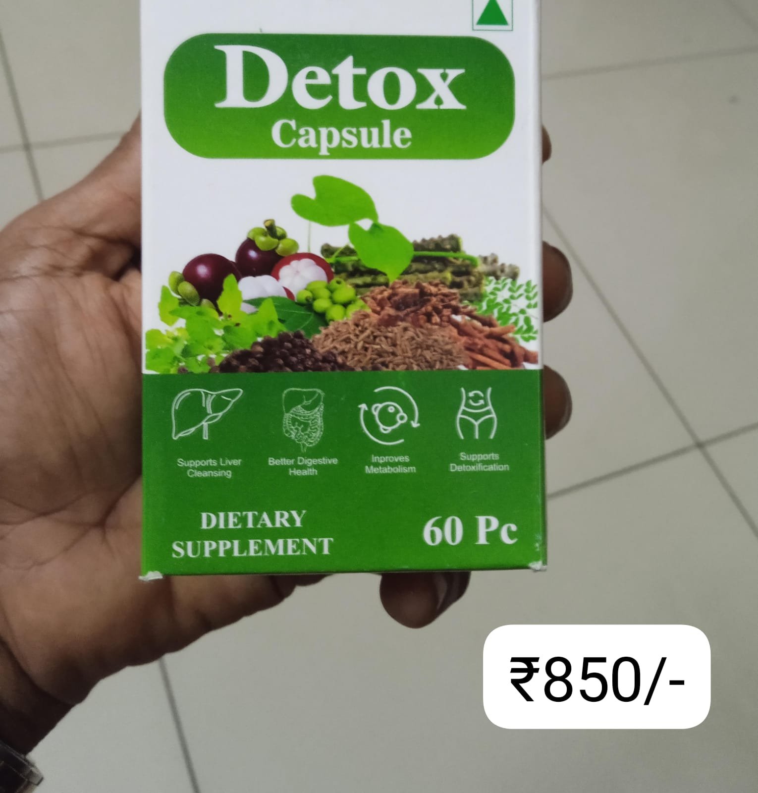 Detox cap 60